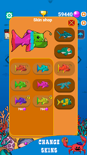 Aqua Jaws - The Fish Eat Game