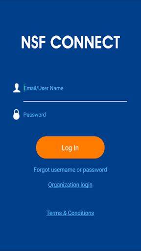 Android application NSF Connect screenshort