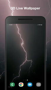 Real Lightning Storm Wallpaper 1.3 APK screenshots 1