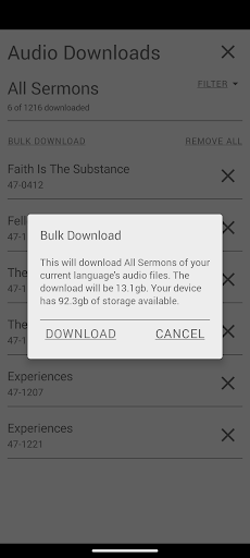 Android application The Table 4.0 screenshort