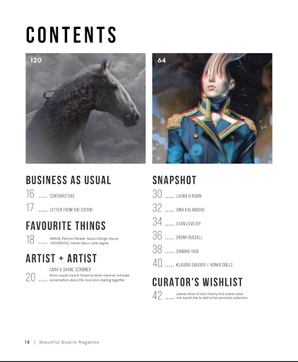 Beautiful Bizarre Magazine Screen 2