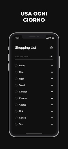 Anteprima dell'app