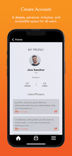 PrayForMe - AI Prayer Screen 2