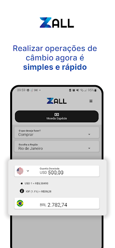 Android application Zall Bank screenshort