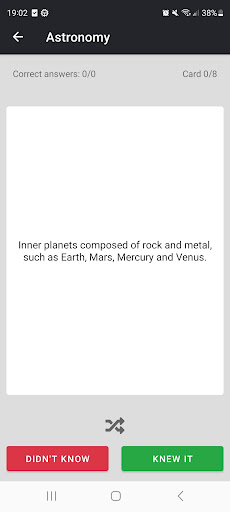 Just Flashcards Screenshot 4 - AppWisp.com