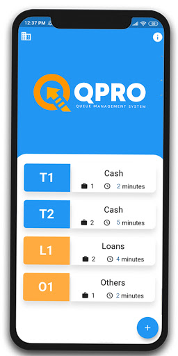 QPro - Contactless Queuing App Screen 3