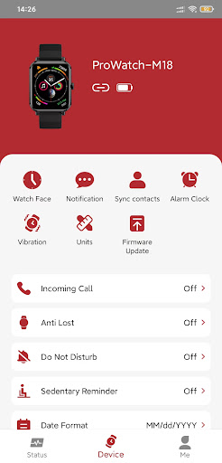 ProWatch Screen 2