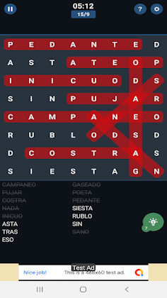 Sopas de letras busca palabras - Screenshot 3