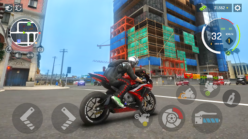 Real Moto 3D Driving Game screenshot 2