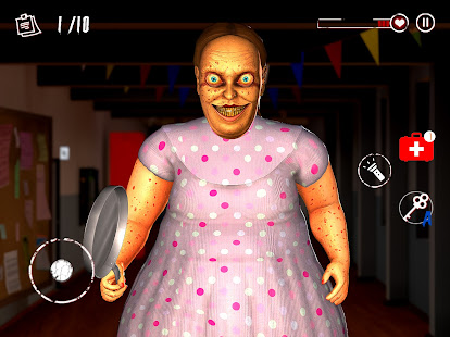 Scary Lady - High School Horror Escape Game apkdebit screenshots 5