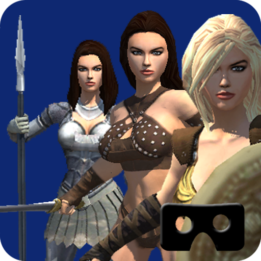 Warrior Girls - VR sword game logo