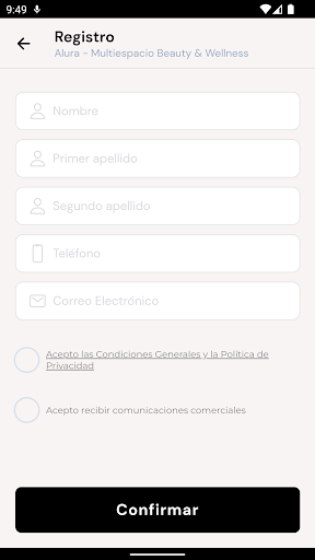 Alura Beauty and Wellness Screen 2