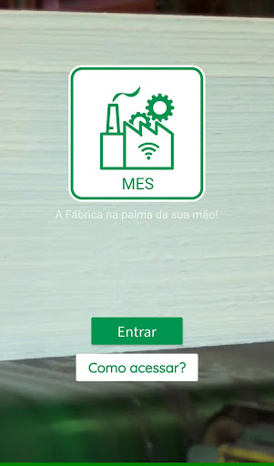 Android application CENIBRA MES - DESATIVADO screenshort