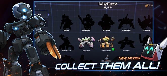 Mybots Royale RPG Robot Battle 1