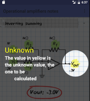 Operational amplifiers notes screenshot 4
