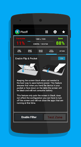 Pixoff Battery Saver