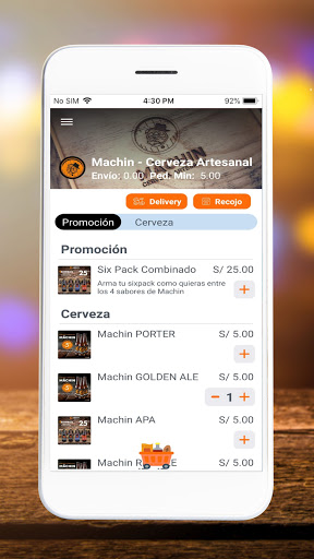 Machin Cerveza Artesanal Screen 3