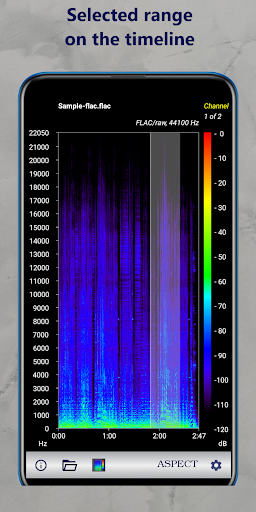 Aspect Pro - Spectrogram Analy