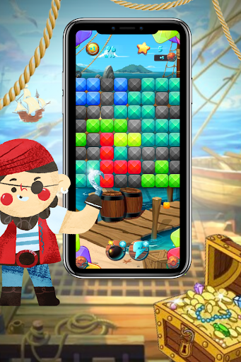 Android application Pirate Block Puzzle screenshort