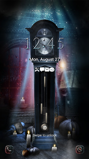 Stranger Clock - Wallpaper Screen 2