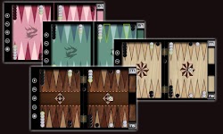 screenshot of Backgammon Online
