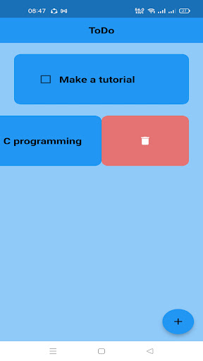 ToDo Screen 2