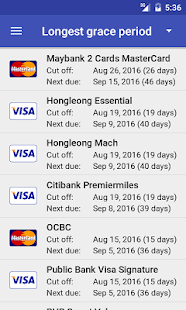 Credit Card Manager Pro Captura de pantalla