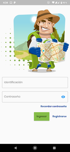 Android application Colacho Te Guía screenshort