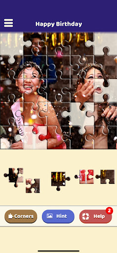 Happy Birthday Puzzle Screen 3