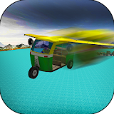 Flying Auto Rickshaw icon