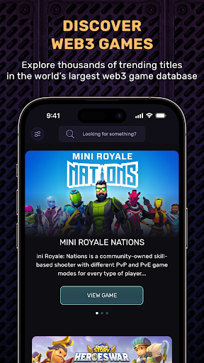 Android application Earn Alliance: Web3 Game Home screenshort