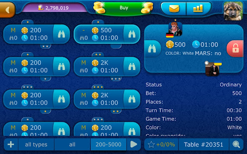 Backgammon LiveGames online screenshots 22