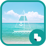 에메랄드빛 바다 버즈런처 테마 (홈팩) icon