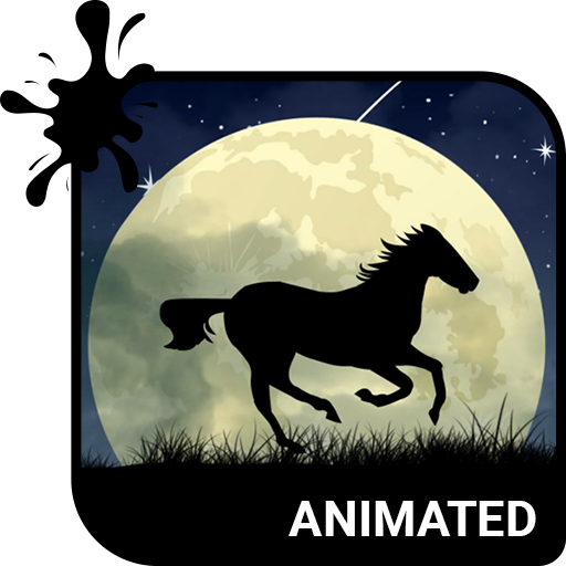 Wild Horse Animated Keyboard  Icon