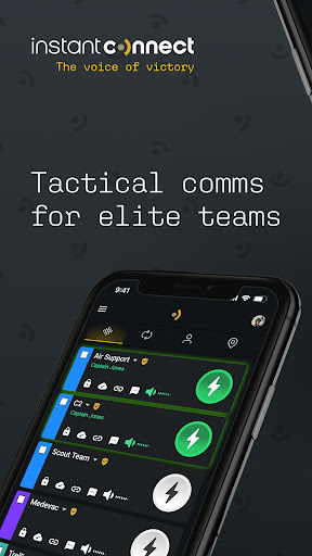 Android application Instant Connect Enterprise screenshort