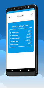 Captura de Pantalla 4 Calculadora de costos de elect android