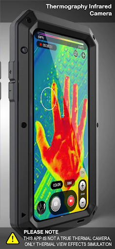 Android application Thermography Infrared Cam screenshort