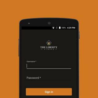 The Liberty Store -  CRM App