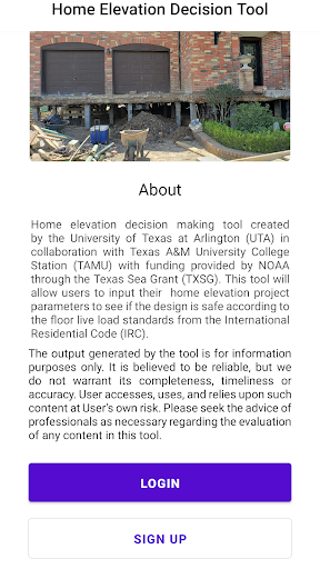 Home Elevation Decision Tool Screen 3