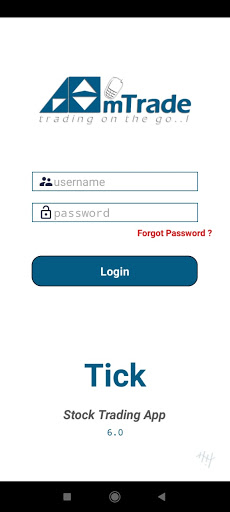 Android application AHL Tick screenshort