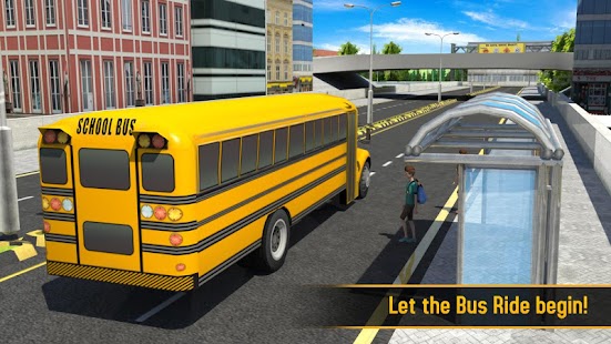 School Bus 3D Screenshot