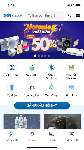 Android application Freezy screenshort