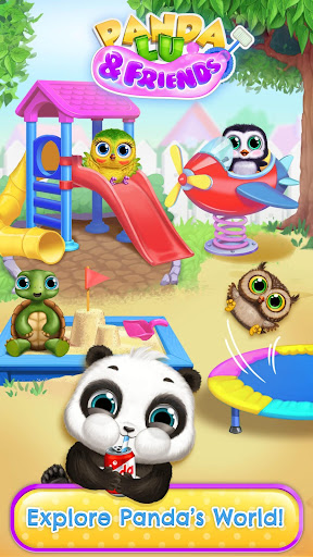 Panda Lu & Friends - Playground Fun with Baby Pets  screenshots 1