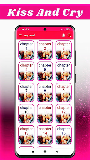 My novel Screen 3