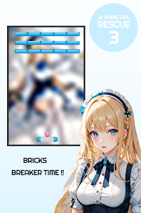 Anime Girl Brick Breaker 3