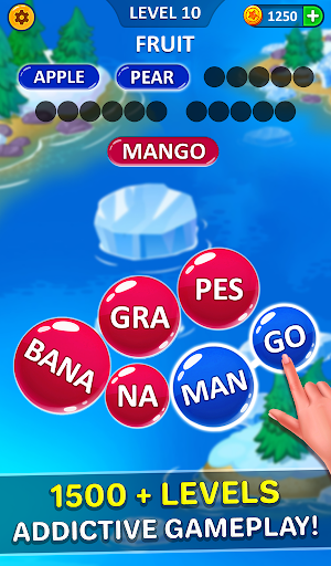 Word Bubble Puzzle - Word Game Screenshot