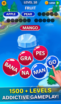 Word Bubble Puzzle - Word Game - Screenshot 1