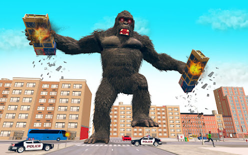 Incredible Gorilla Rampage 1.0 APK + Mod (Free purchase) for Android