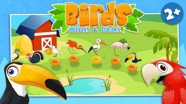 Birds - Kids Coloring Puzzle - 1.6.2 - (Android)