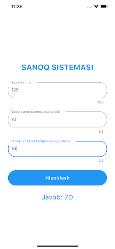 Sanoq Sistemasi Screen 2